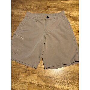 MAGELLAN Outdoor Boys Hybrid Cargo Shorts Tan Fishing Gorpcore Outdoor Size 6